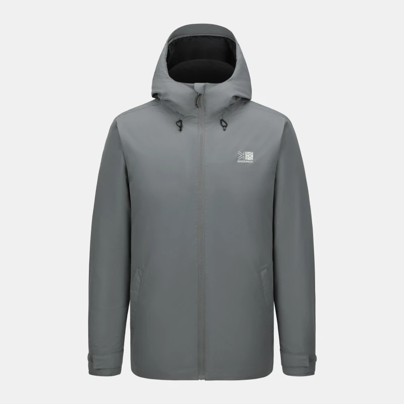 Image of Karrimor Mens Sierra Waterproof THERMOLITE Insulated Puffer Jacket Grey male S
