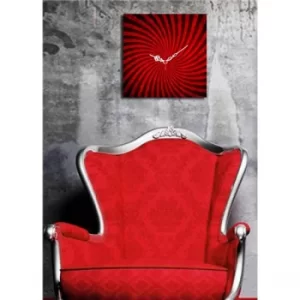 Image of 2828CS-9 Multicolor Decorative Canvas Wall Clock