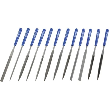 Image of 16CM Cut 2 Assorted Needle File Set (12) - Senator