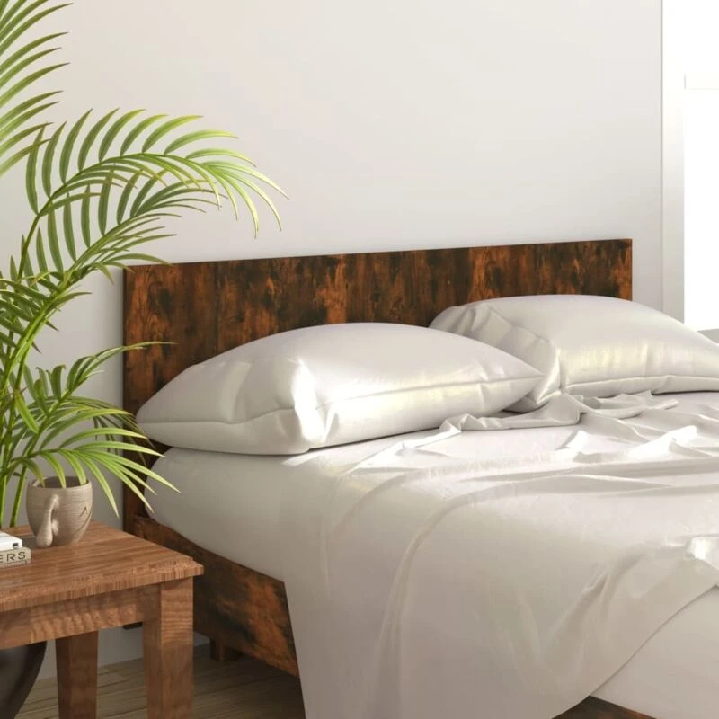 Image of VIDAXL Bed Headboard Smoked Oak 160x1.5x80cm Engineered Wood Vidaxl 8720286967713