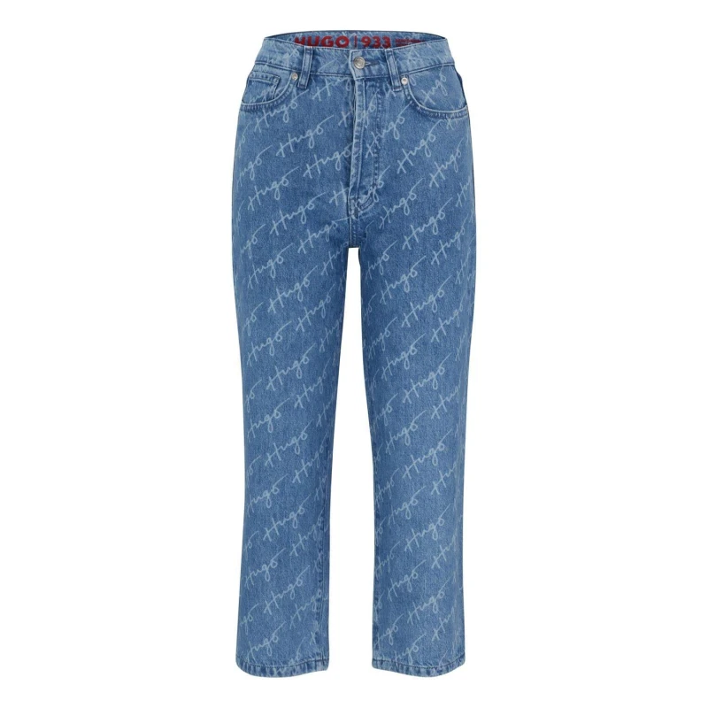 Image of Hugo 933 Regular-Fit Jeans Blue female 25R