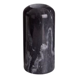 Image of Premier Housewares Lamonte Candle Holder Large Tealight - Black Marble