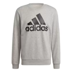 Image of adidas Essentials Big Logo Sweatshirt Mens - Grey