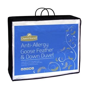 Image of Charles Bentley Downland Luxury 10.5 Tog Goose Feather and Down Double Duvet