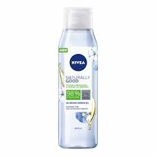 Image of NIVEA Naturally Good Cotton Flower Shower Gel 300ml