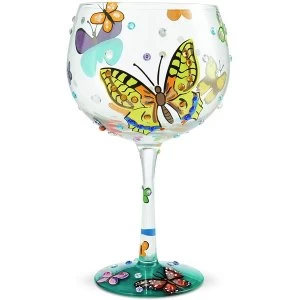 Image of Butterflies Lolita Gin Glass