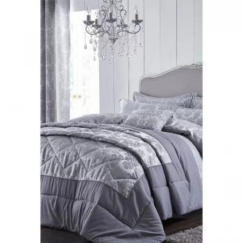 Image of Catherine Lansfield Damask Jacquard Bedspread