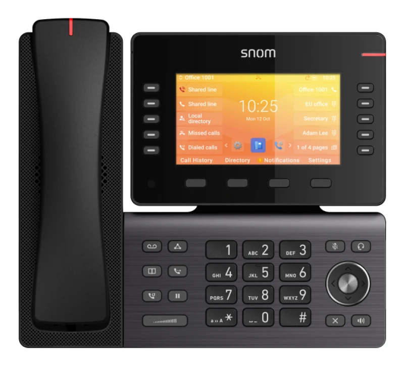 Image of Snom D892M IP phone Black TFT WiFi