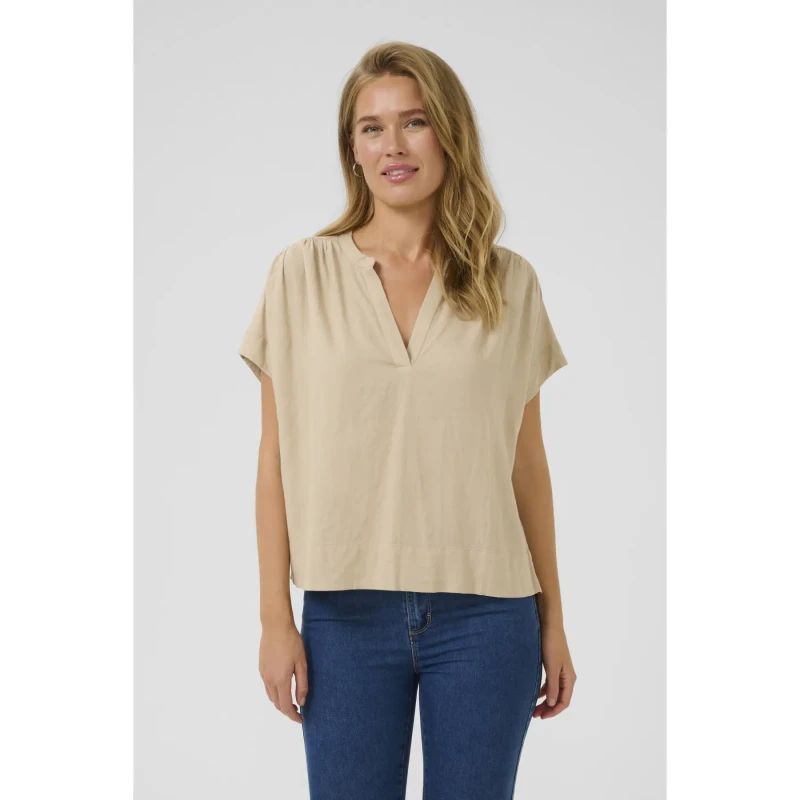 Image of Kaffe Womens blouse KAFFE Milia Gris Female 36