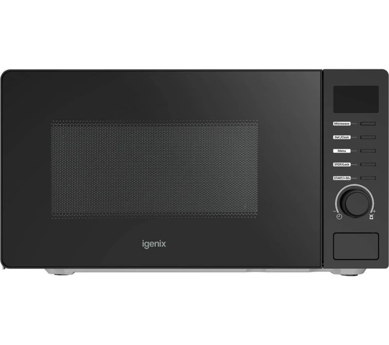 Image of IGENIX IGMS02070B Solo Microwave - Black 5016368013540