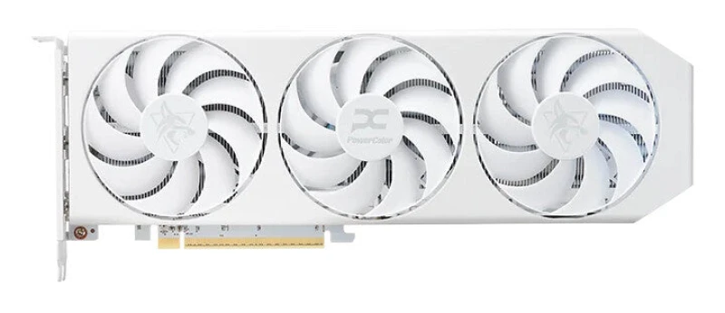 Image of Powercolor PowerColor Hellhound Radeon RX 9060 XT Spectral White AMD 16GB GDDR6 RX9060XT 16G-L/OC/WHITE