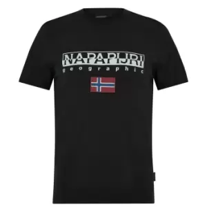 Image of Napapijri S-Yas t Shirt - Black