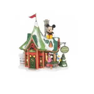 Image of Mickeys Stuffed Animals Illuminated Building