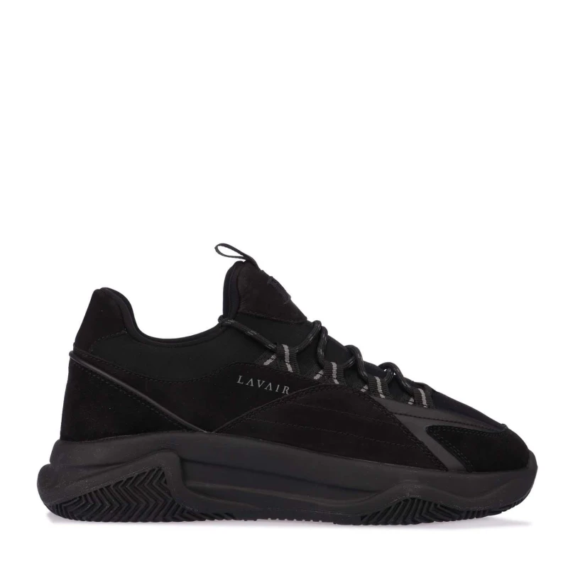 Image of Lavair Creator Trainers Black male UK 4