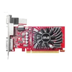 Image of Asus Radeon R7 240 2GB DDR5 PCIe3 VGA DVI HDMI 780MHz Clock, Low Profile (Bracket Included)