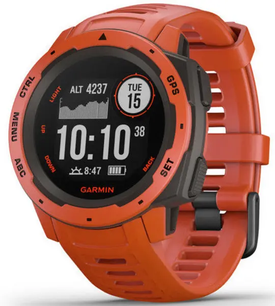 Image of Garmin Watch Instinct Flame Red D - LCD GMN-180