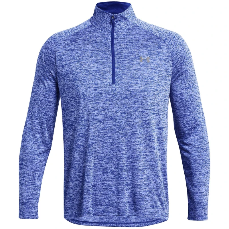 Image of Under Armour Armour Ua Tech 2.0 half Zip Fleece Mens - Blue Blue XL