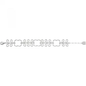 Image of Ladies Orla Kiely Sterling Silver Open Stem Bracelet