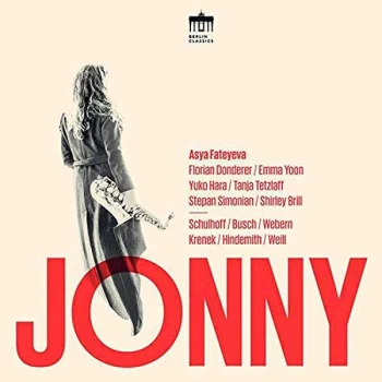 Image of Asya Fateyeva, Florian Donderer, Emma Yoon, Yuko Hara, Tanja Tetzlaff - Asya Fateyeva: Jonny CD