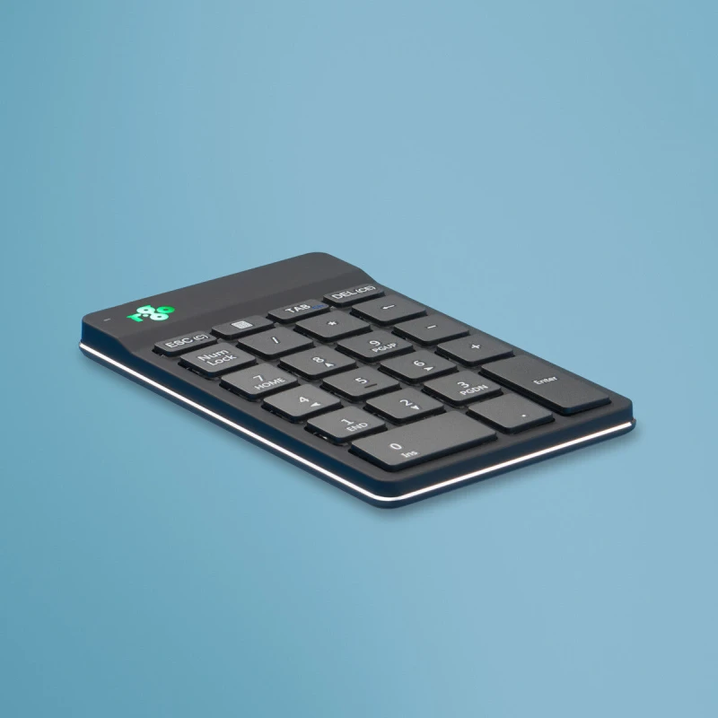 Image of R-Go Tools R-Go Tools Numeric keypad R-Go Numpad Break, ergonomic numeric keypad with break software, bluetooth, Black RGOCONMWLBL