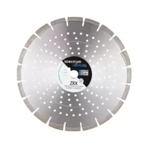 Image of OX Tools ZRX450/25 Spectrum Ultimate Diamond Blade - Green Concrete/Asphalt/Concrete - 450 x 25.4mm