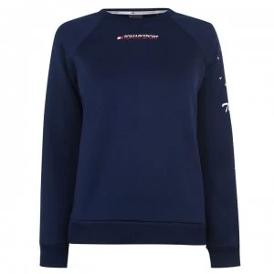 Image of Tommy Sport Graphic Crew Sweatshirt - Sport NavyA