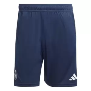 Image of adidas Real Madrid Training Shorts 2023 2024 Adults - Blue