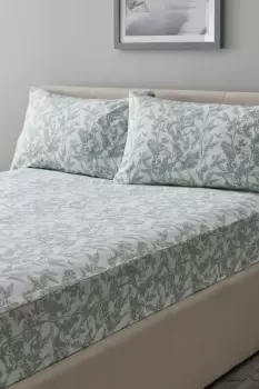 Image of Silhouette Swallow Fitted Sheet Set