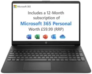 Image of HP 15s-fq0004na Laptop - Intel Pentium Silver