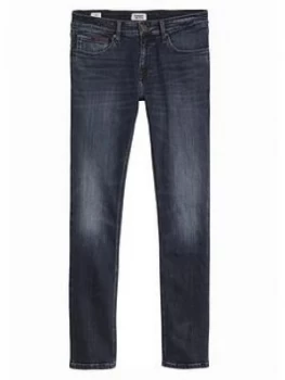 Image of Tommy Jeans Slim Fit Scanton Jeans - William Blue