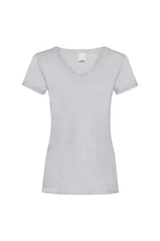 Image of Value Fitted V-Neck Short Sleeve Casual T-Shirt