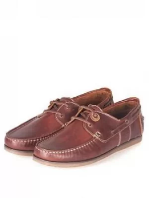 Image of Barbour Capstan Boat Shoe, Mahogany, Size 7, Men