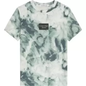 Image of Calvin Klein Jeans Tie Dye Aop T-Shirt - Multi