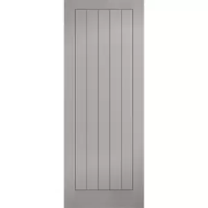 Image of Textured - Vertical Panel - Grey Internal Door - 1981 x 686 x 35mm