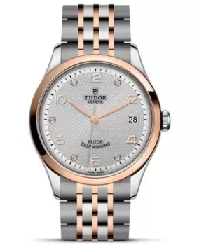 Image of Tudor 1926 36mm Silver Diamond Dial Rose Gold and Stainless Steel Mens Watch M91451-0002 M91451-0002