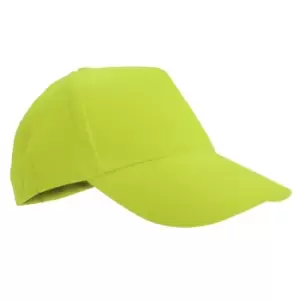 Image of SOLS Kids Unisex Sunny Baseball Cap (ONE) (Apple Green)