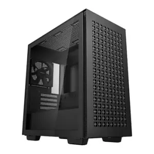 Image of DeepCool CH370 Tempered Glass Black Micro ATX Gaming Case
