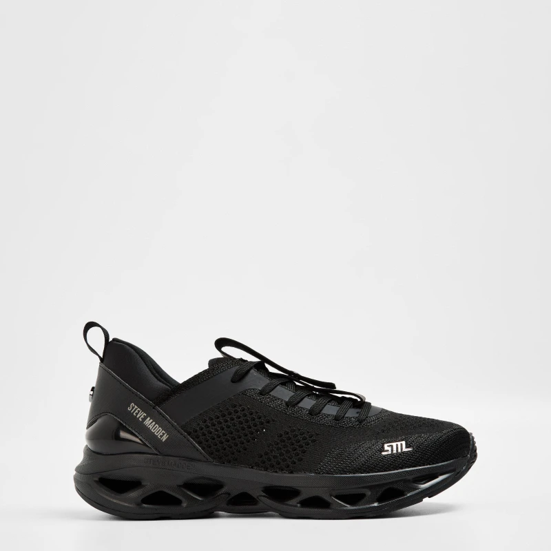 Image of Steve Madden Madden Surge 1 Snkr - Black 6