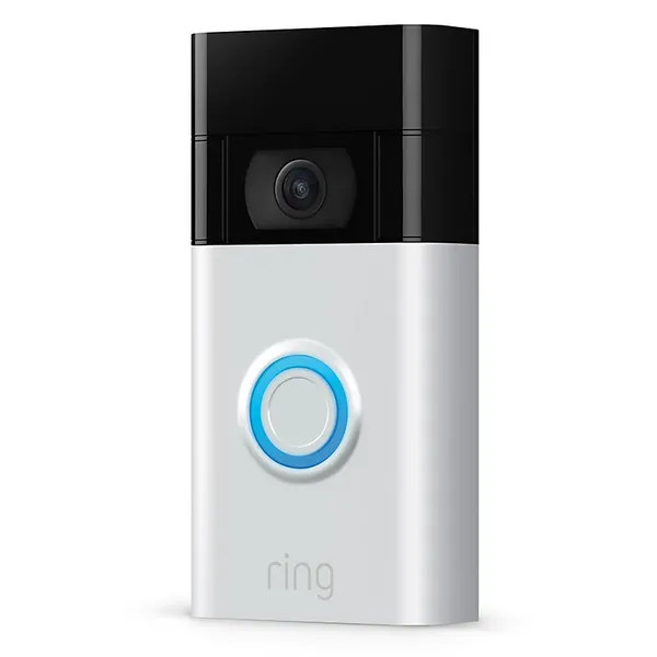 Image of Ring (2Nd Gen) Satin Nickel Wireless Video Doorbell