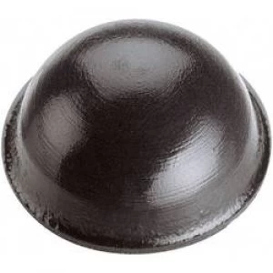 Image of Foot self adhesive circular Black x H 19mm x 9.6mm 3M