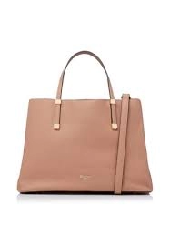 Image of Dune 'Dorrie' Logo Hardware Tote Bag - brown
