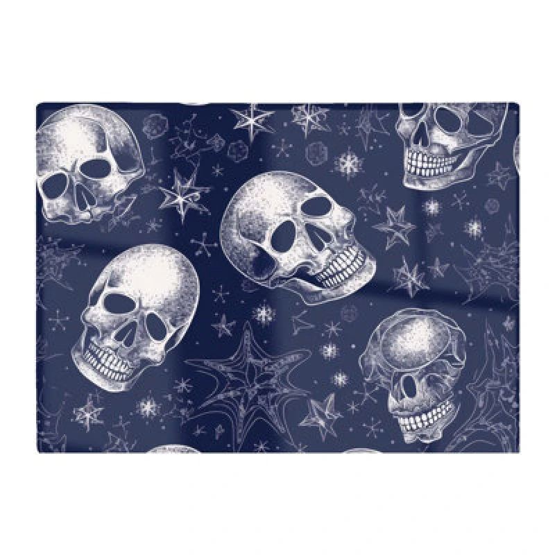 Image of Warren Reed Designer Evening Skulls And Stars Chopping Board