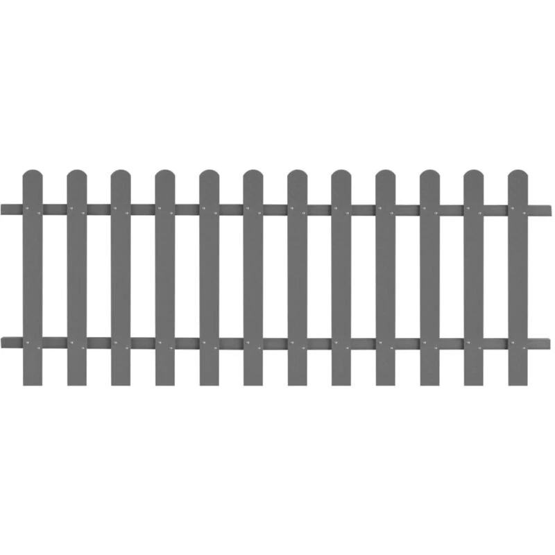Image of VIDAXL Vidaxl - Picket Fence wpc 200x80cm 42819