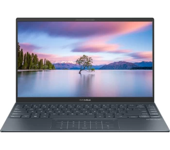 Image of ASUS ZenBook UX425EA 14" Laptop - Intel Core i3, 256GB SSD, Grey, Silver/Grey