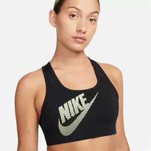 Image of Nike Nk Df Swsh Nonpded Bra Dnc - Black