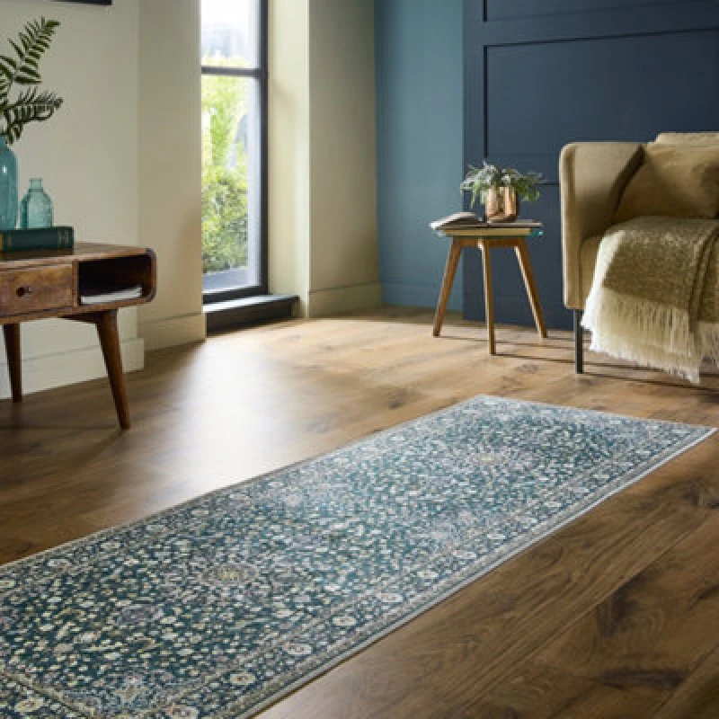 Image of Origins Washable Windsor Emerald 67X200Cm Runner