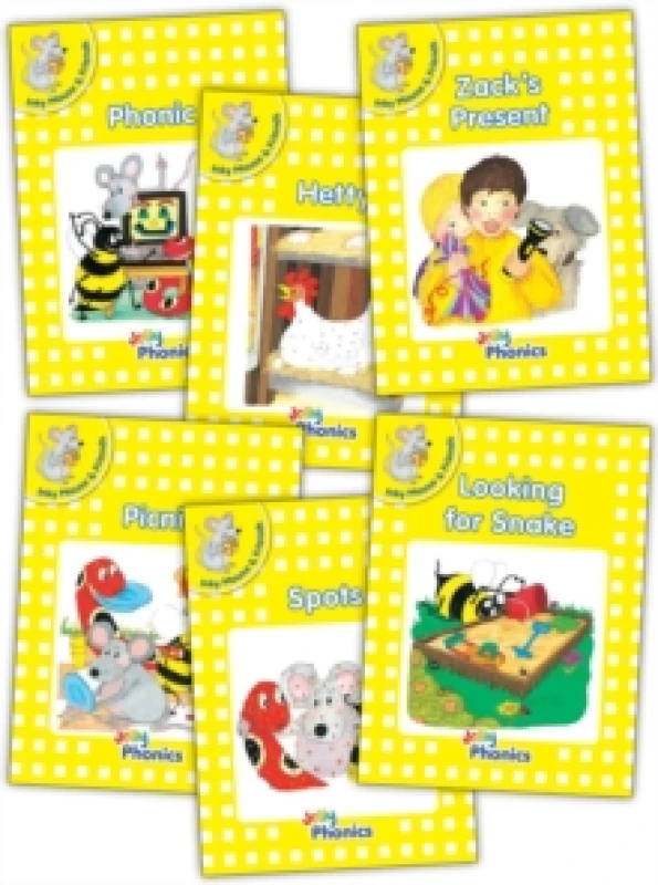 Image of Jolly Phonics Readers, Inky & Friends, Level 2 : in Precursive Letters (British English edition) Paperback / softback