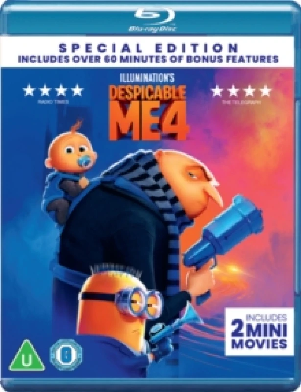 Image of Despicable Me 4 Bluray 5060952898020