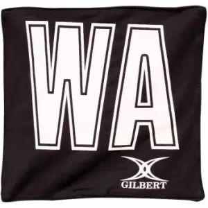 Image of Gilbert Pro Patch Netball Bib - Black