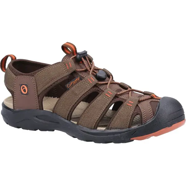 Image of Cotswold Mens Marshfield Walking Hiking Water SportsShoes Sandals - UK 7 Brown male GDE2528BRO7